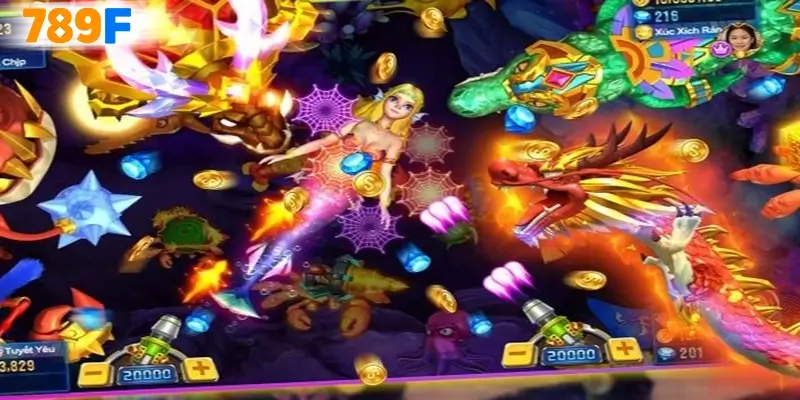 Điểm thu hút của game bắn cá rồng tại 789F