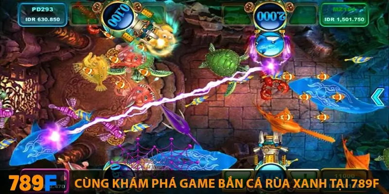 Bắn cá Ocean Lord thăng hoa cảm xúc cùng game 789F 7 Cùng khám phá game bắn cá rùa xanh tại 789F
