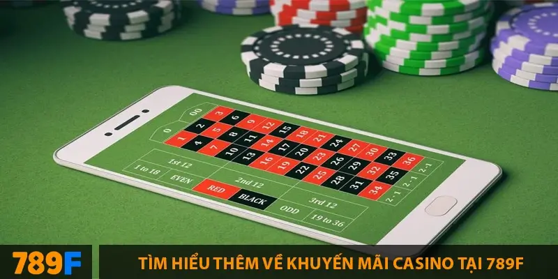 Tìm hiểu thêm về khuyến mãi casino tại 789F