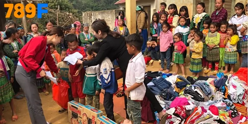 789F phát từ thiện hướng vào giáo dục, y tế, an sinh và cứu trợ khẩn cấp