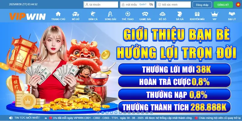 VIPWIN hành trình chinh phục giải trí trực tuyến uy tín
