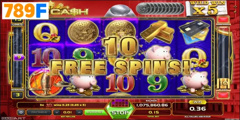 Ánh sáng vàng kim, tiếng xu rơi và những chuỗi thắng bất ngờ trong More Cash