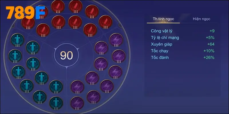 Bảng ngọc leo rank Liên Quân 2025 chuẩn cho mọi vị trí
