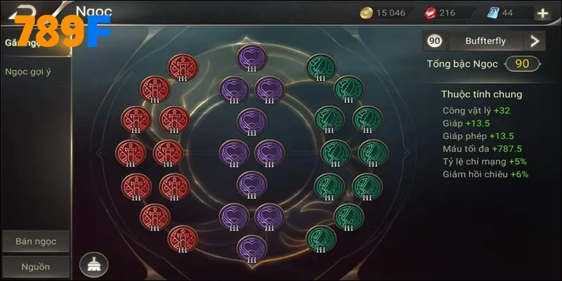 Bảng ngọc tướng Liên Quân chuẩn nhất cho từng vai trò