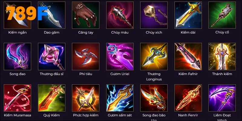 “Build đồ” - quá trình lựa chọn và sắp xếp các trang bị phù hợp