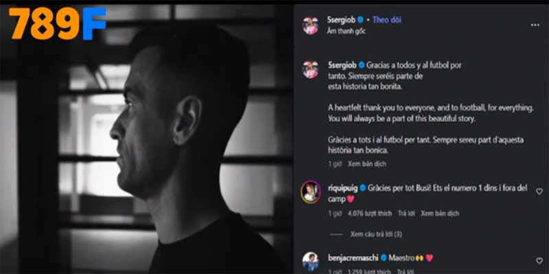 Busquets giải nghệ khiến cả thế giới bóng đá chấn động