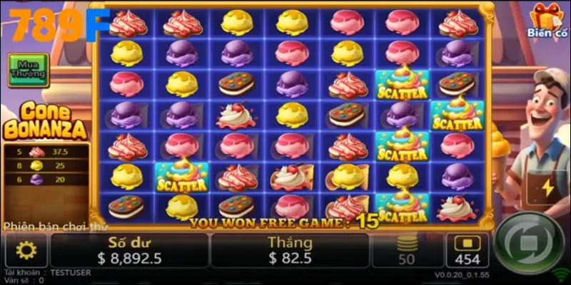 Cone Bonanza được nhiều game thủ yêu thích