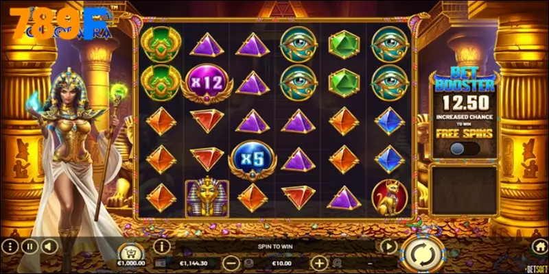 Hình ảnh nữ hoàng Ai Cập trong Cleopatra