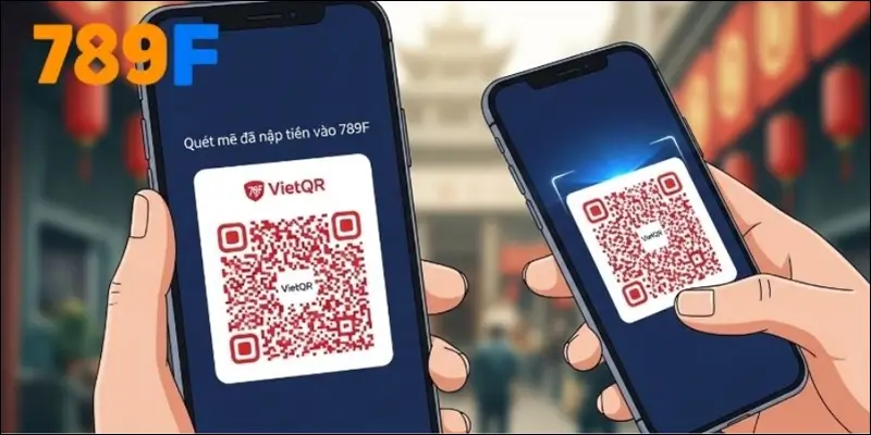 Hướng dẫn nạp 789F bằng QR VietQR