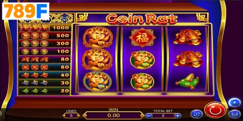 Lối chơi game Coin Rat