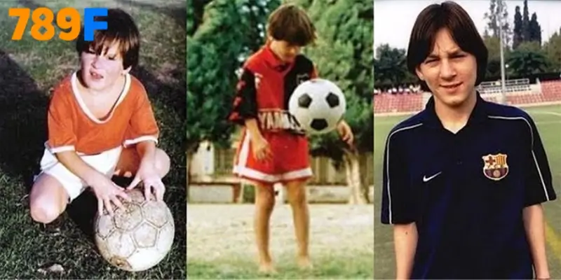 Messi sớm bộc lộ tố chất thiên tài với quả bóng tròn từ nhỏ