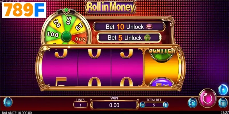 Roll in Money – Slot game tái hiện giấc mơ giàu sang