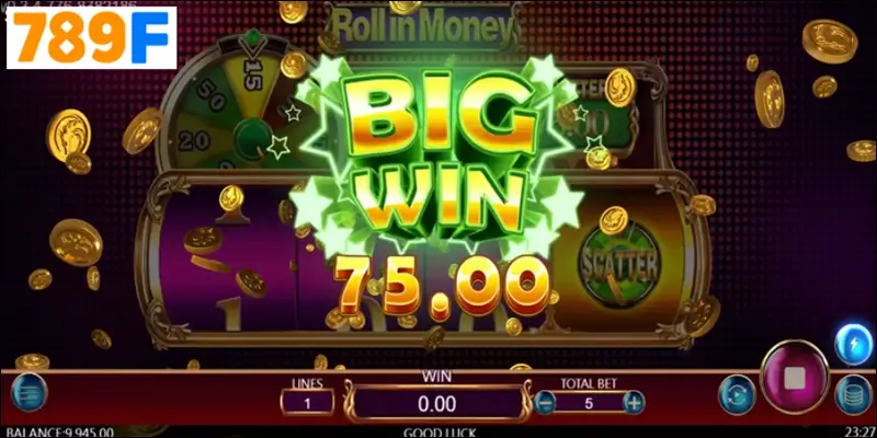 Trải nghiệm Roll in Money tại nhà cái 789F