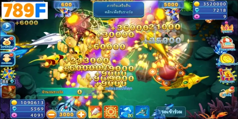 Làm chủ nhịp kéo–nhả trong Ace Fishing để hạ gục cả boss khổng lồ